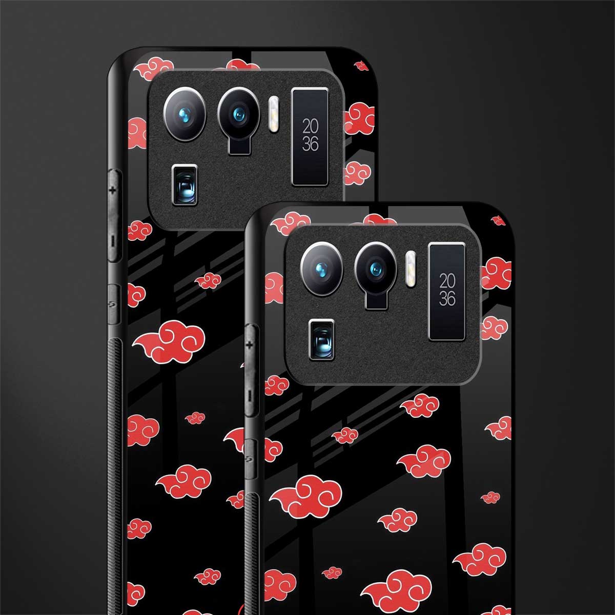akatsuki naruto anime glass case for mi 11 ultra 5g image-2