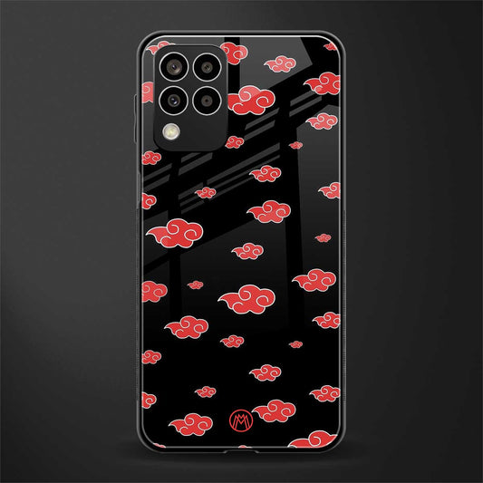 akatsuki naruto anime back phone cover | glass case for samsung galaxy m33 5g