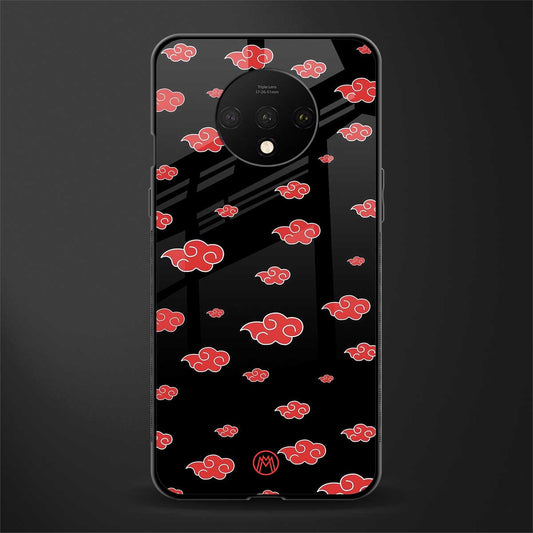 akatsuki naruto anime glass case for oneplus 7t image