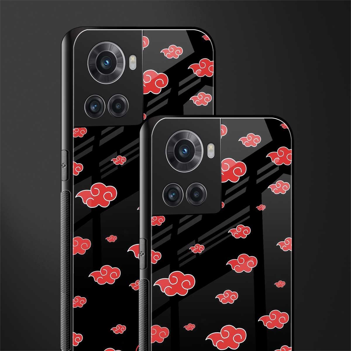 akatsuki naruto anime back phone cover | glass case for oneplus 10r 5g