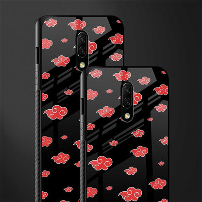 akatsuki naruto anime glass case for oneplus 7 image-2