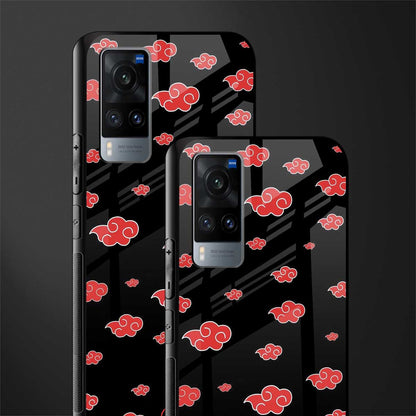 akatsuki naruto anime glass case for vivo x60 image-2