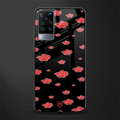 akatsuki naruto anime glass case for vivo x60 image