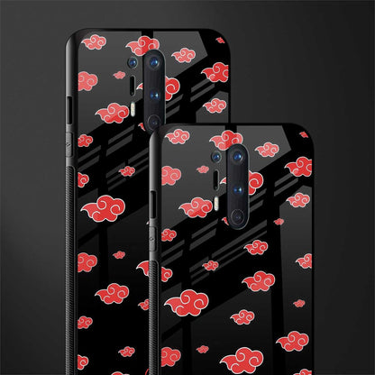 akatsuki naruto anime glass case for oneplus 8 pro image-2