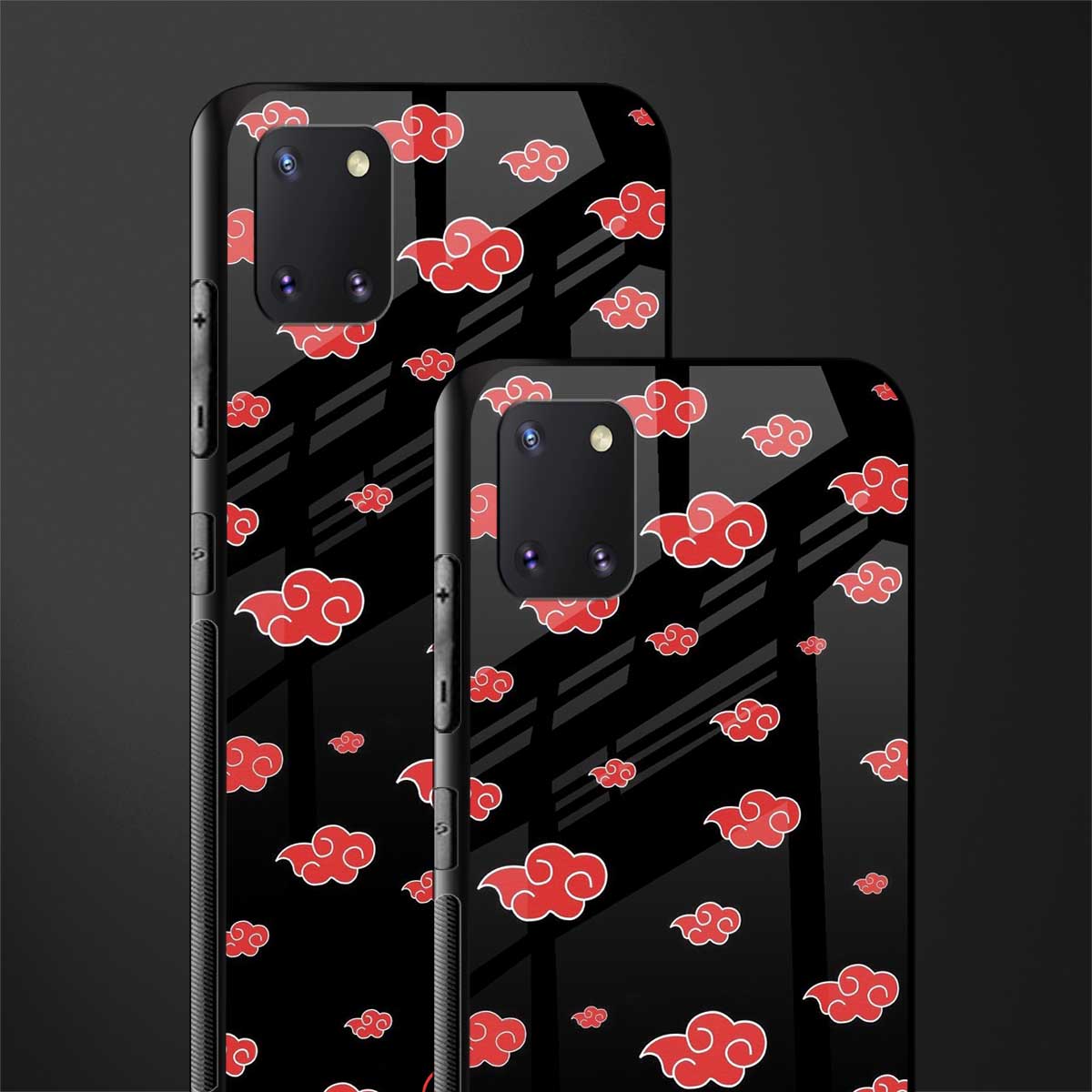 akatsuki naruto anime glass case for samsung galaxy note 10 lite image-2