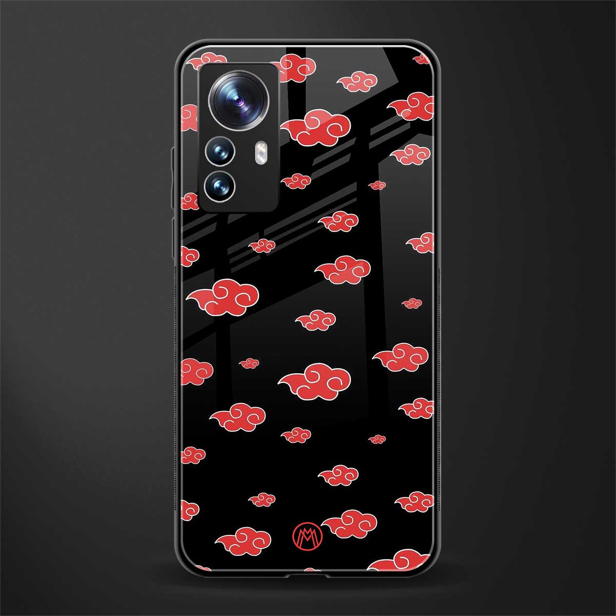 akatsuki naruto anime back phone cover | glass case for xiaomi 12 pro