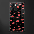 akatsuki naruto anime back phone cover | glass case for vivo y16