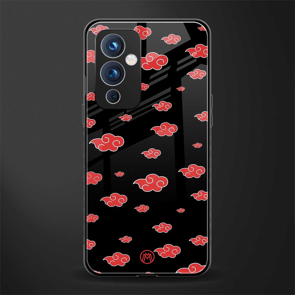 akatsuki naruto anime back phone cover | glass case for oneplus 9