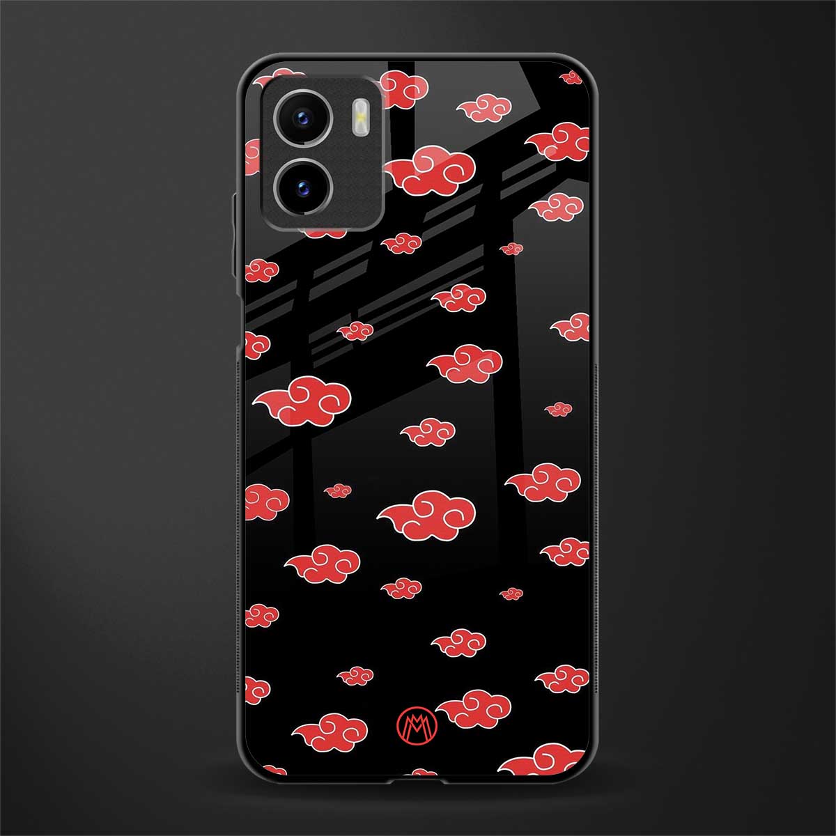 akatsuki naruto anime back phone cover | glass case for vivo y72