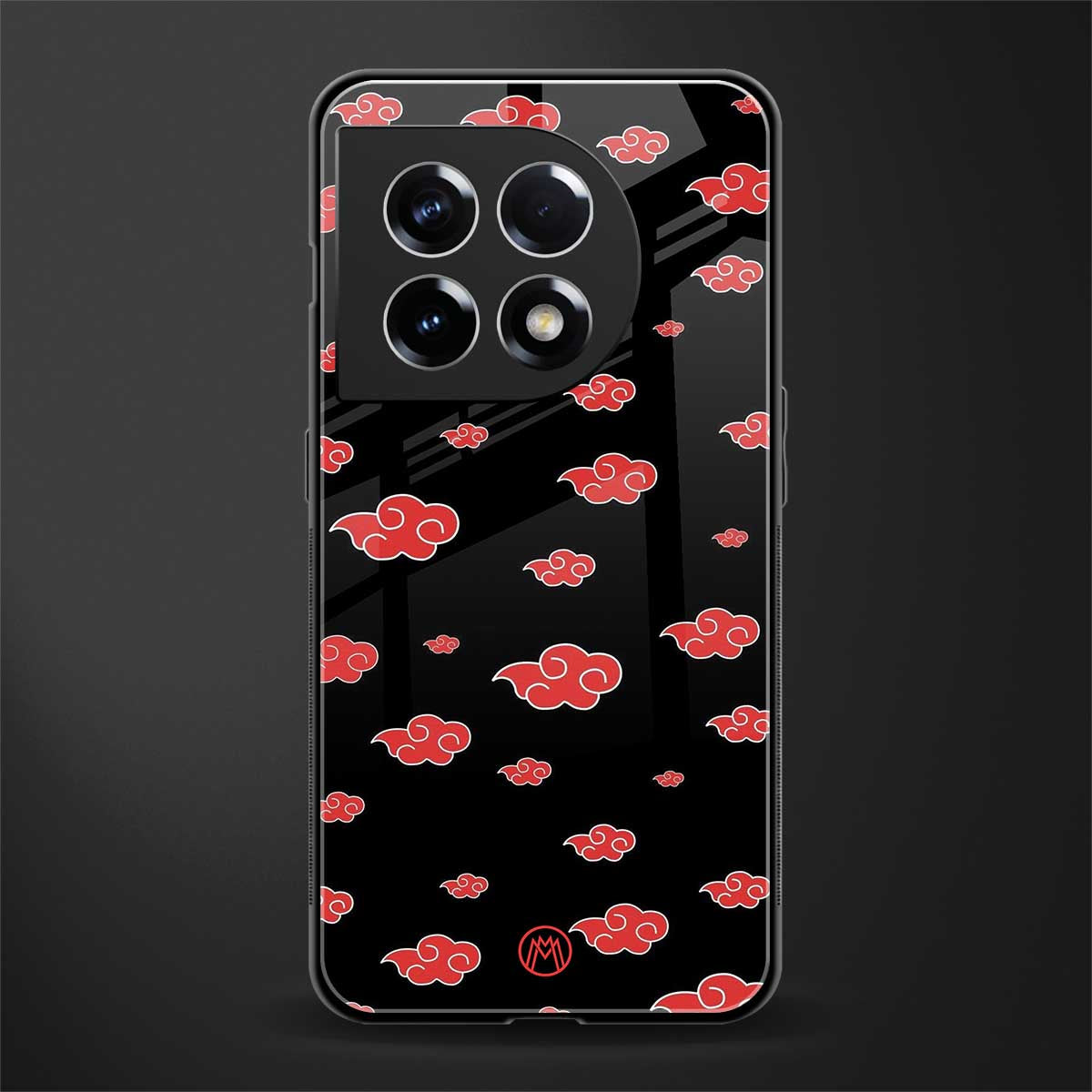 akatsuki naruto anime back phone cover | glass case for oneplus 11