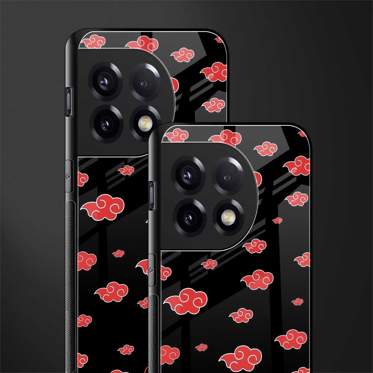 akatsuki naruto anime back phone cover | glass case for oneplus 11r