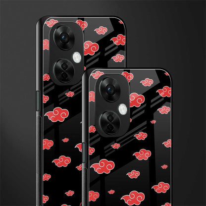 akatsuki naruto anime back phone cover | glass case for oneplus nord ce 3 lite