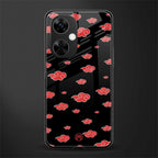 akatsuki naruto anime back phone cover | glass case for oneplus nord ce 3 lite