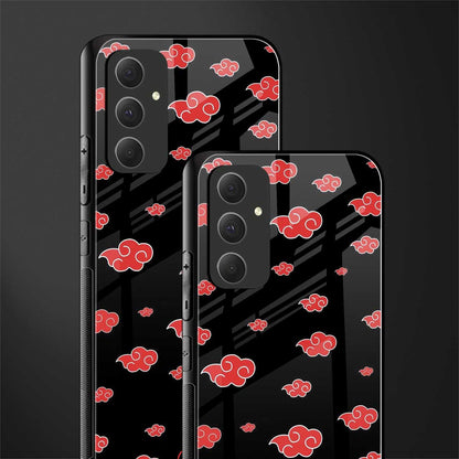 akatsuki naruto anime back phone cover | glass case for samsung galaxy a54 5g