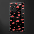 akatsuki naruto anime back phone cover | glass case for samsung galaxy a14 5g