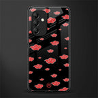 akatsuki naruto anime back phone cover | glass case for samsung galaxy a14 5g