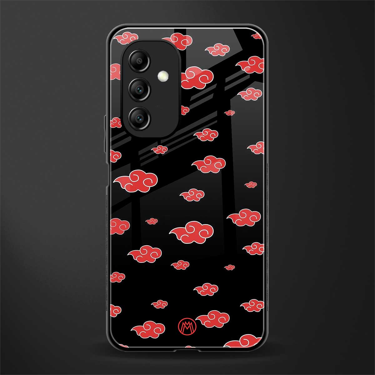 akatsuki naruto anime back phone cover | glass case for samsung galaxy a14 5g