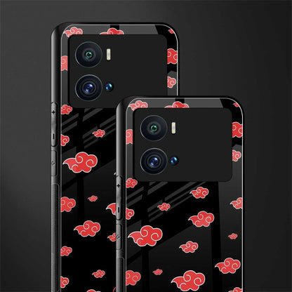 akatsuki naruto anime back phone cover | glass case for iQOO 9 Pro