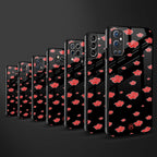 akatsuki naruto anime glass case for redmi note 10 image-3