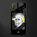 albert einstein spongebob squarepants glass case for vivo z1x image