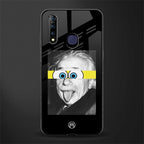 albert einstein spongebob squarepants glass case for vivo z1 pro image