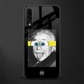 albert einstein spongebob squarepants glass case for samsung galaxy a50s image