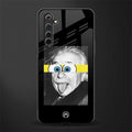 albert einstein spongebob squarepants glass case for realme 6 image