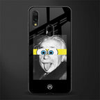 albert einstein spongebob squarepants glass case for redmi note 7s image