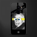 albert einstein spongebob squarepants glass case for samsung galaxy s9 plus image