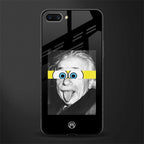 albert einstein spongebob squarepants glass case for realme c1 image