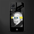 albert einstein spongebob squarepants glass case for vivo x60 pro image