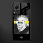 albert einstein spongebob squarepants glass case for vivo x60 pro image