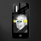 albert einstein spongebob squarepants glass case for realme xt image