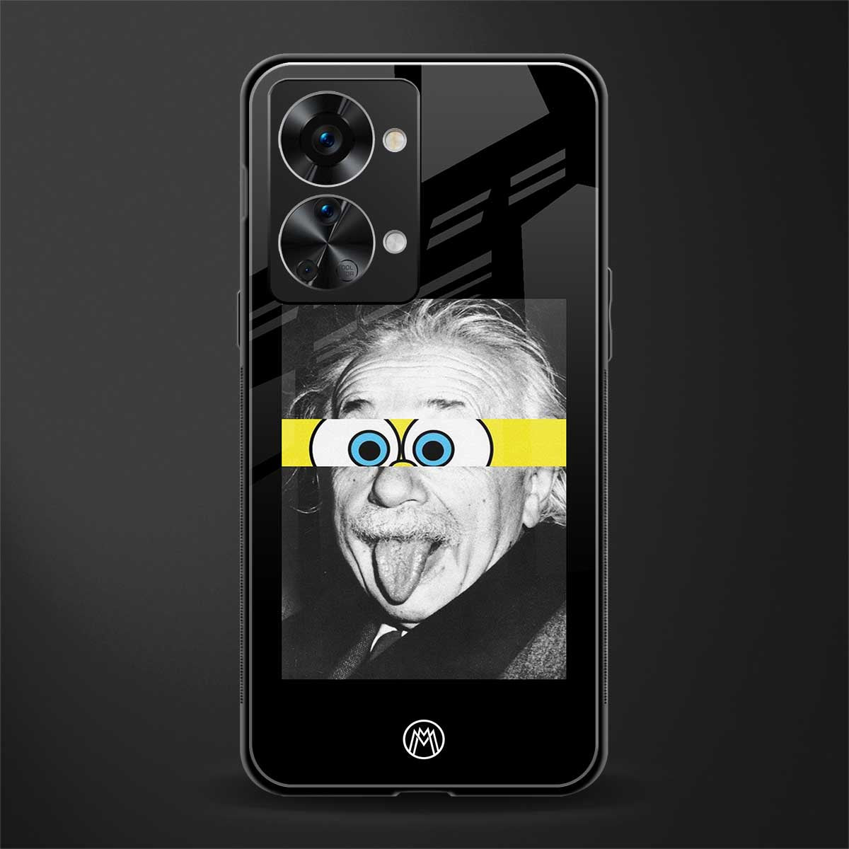 albert einstein spongebob squarepants glass case for phone case | glass case for oneplus nord 2t 5g