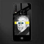 albert einstein spongebob squarepants glass case for vivo y17 image