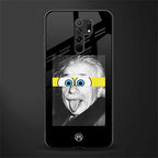 albert einstein spongebob squarepants glass case for redmi 9 prime image