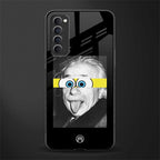 albert einstein spongebob squarepants glass case for oppo reno 4 pro image