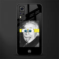 albert einstein spongebob squarepants glass case for vivo y53s image