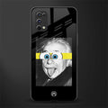 albert einstein spongebob squarepants glass case for realme x7 pro image