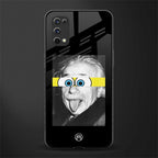 albert einstein spongebob squarepants glass case for realme x7 pro image