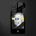 albert einstein spongebob squarepants glass case for mi 10t 5g image