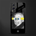 albert einstein spongebob squarepants glass case for vivo v21e 5g image