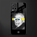 albert einstein spongebob squarepants glass case for vivo y21 image