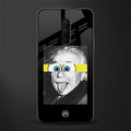 albert einstein spongebob squarepants glass case for oneplus 7 pro image