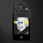 albert einstein spongebob squarepants glass case for vivo x80 pro 5g image