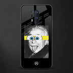albert einstein spongebob squarepants glass case for oneplus 8 pro image