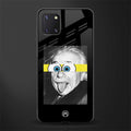 albert einstein spongebob squarepants glass case for samsung galaxy note 10 lite image