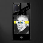 albert einstein spongebob squarepants glass case for samsung galaxy note 10 lite image