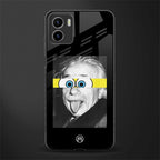 albert einstein spongebob squarepants back phone cover | glass case for vivo y72