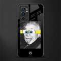 albert einstein spongebob squarepants glass case for oneplus 9rt image